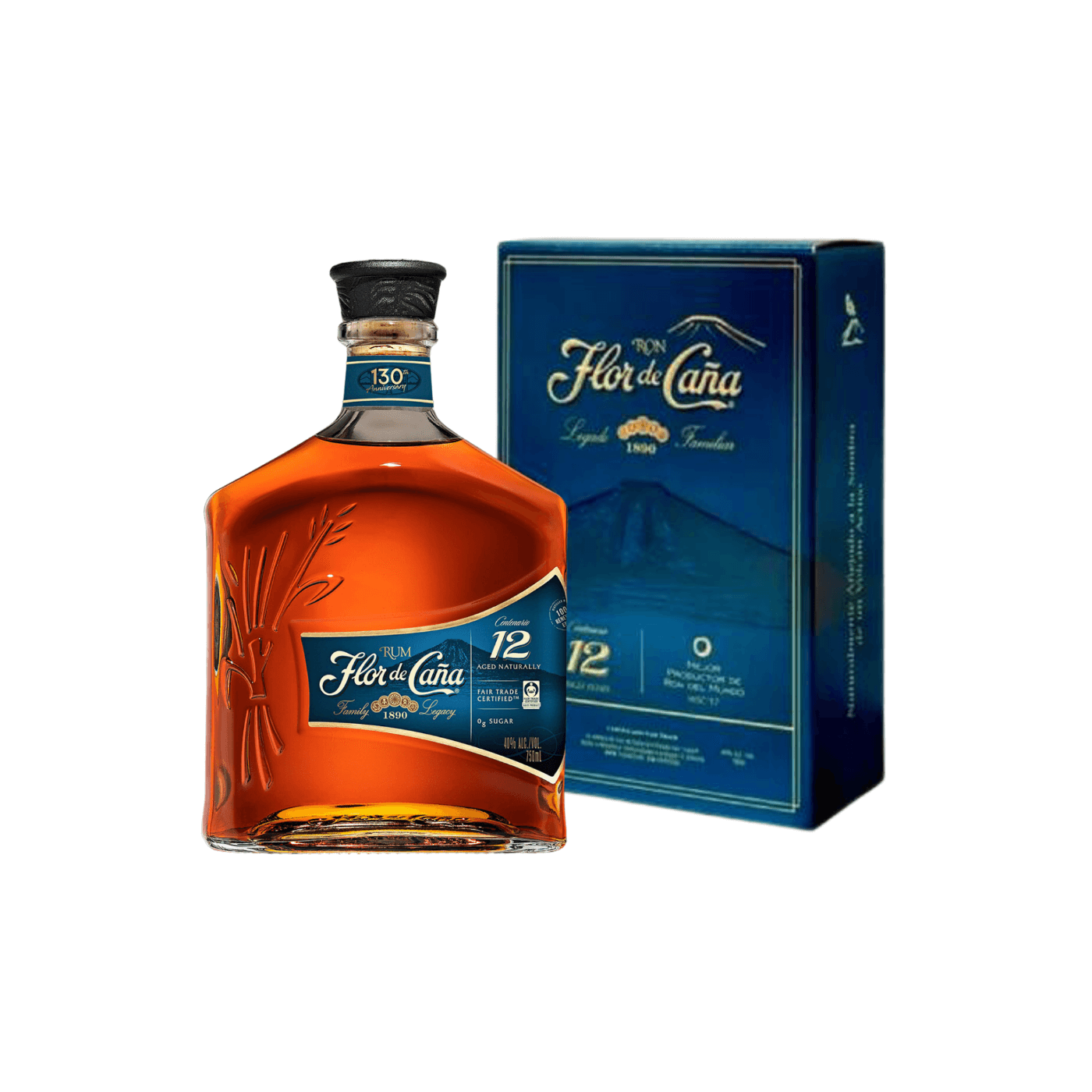 Flor de Caña 12 años 700ml